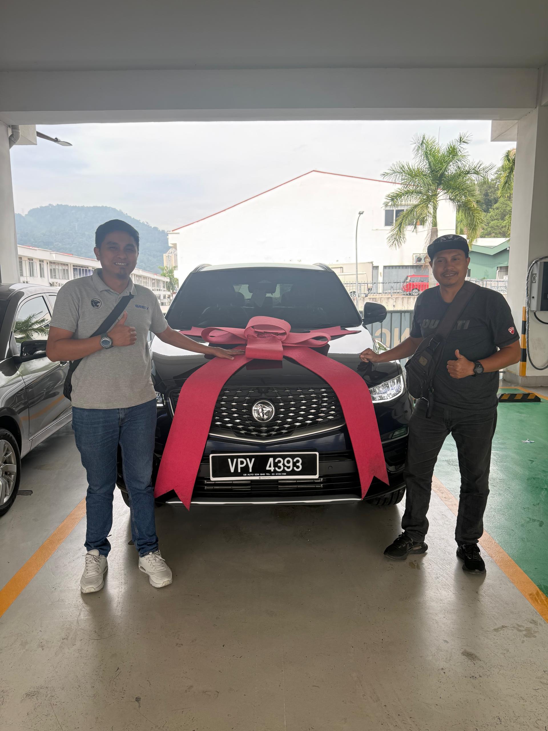 Serahan kereta customer 3