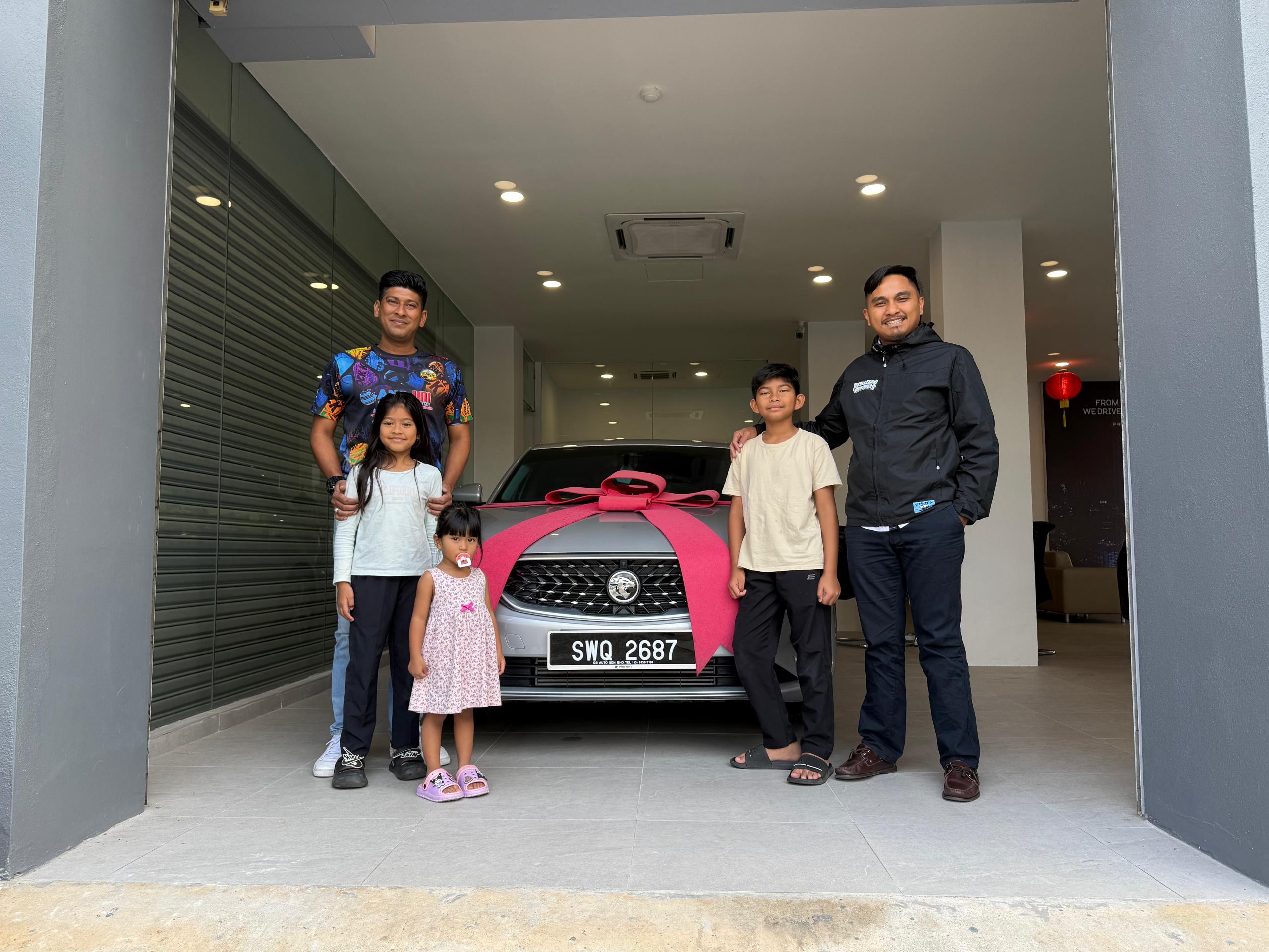 Serahan kereta customer 7