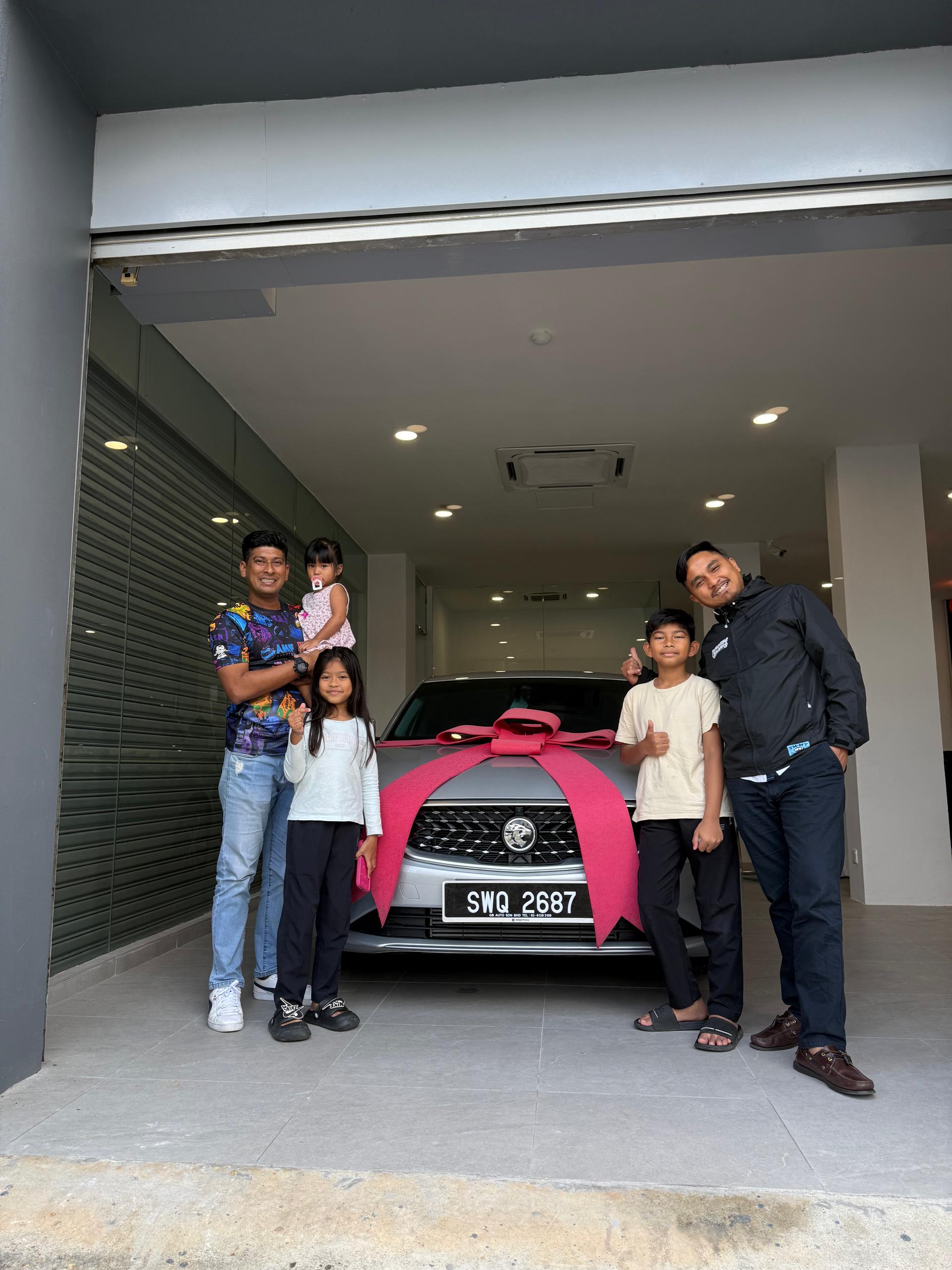 Serahan kereta customer 8